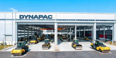 Dynapac compaction equipment plant exterior